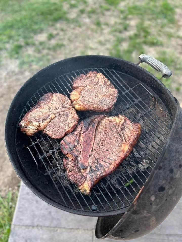 Grilled steak from Nordwald Farms beef